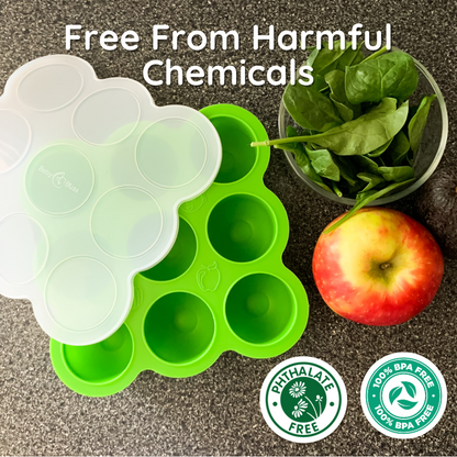 Silicone Food Storage Tray (9-Cups)