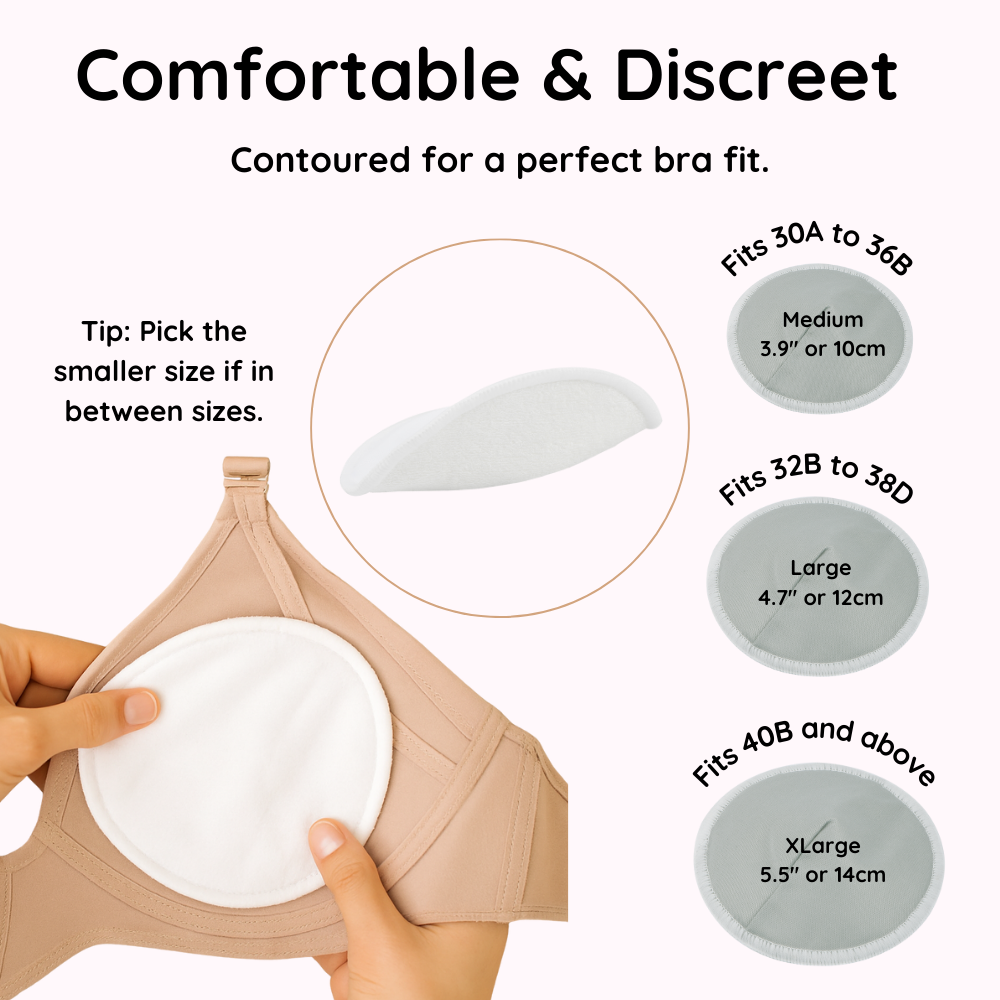 14-Pack Bamboo Nursing Pads | Pastel Touch