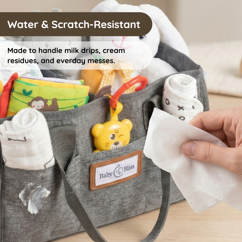 BabyBliss Diaper Caddy Organizer