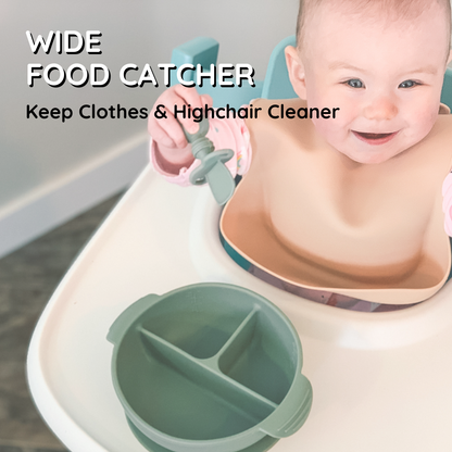 Silicone Baby Bibs (Pack of 2)