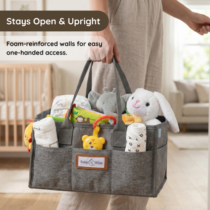 BabyBliss Diaper Caddy Organizer